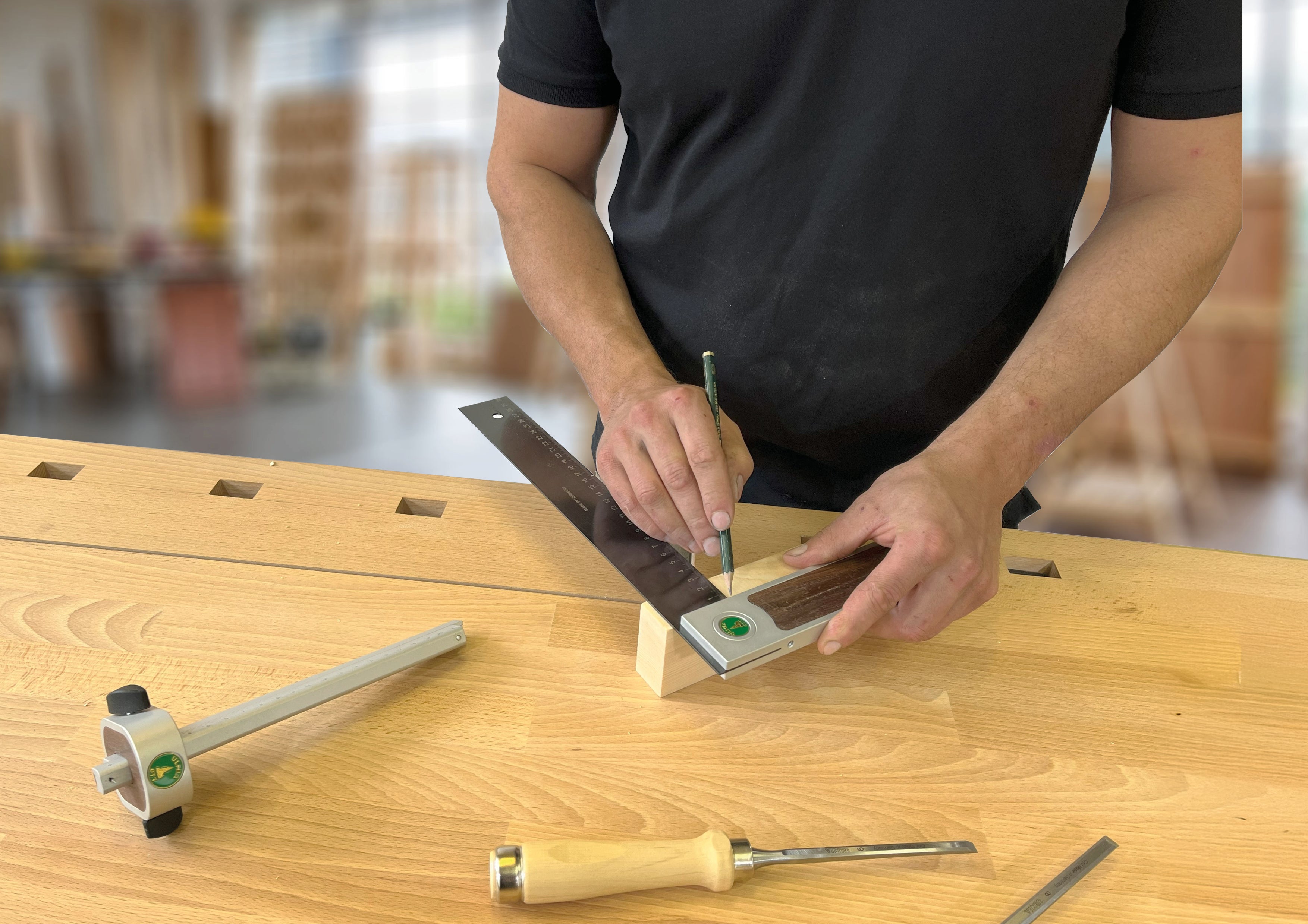 Präzisionswinkel und Messwerkzeuge