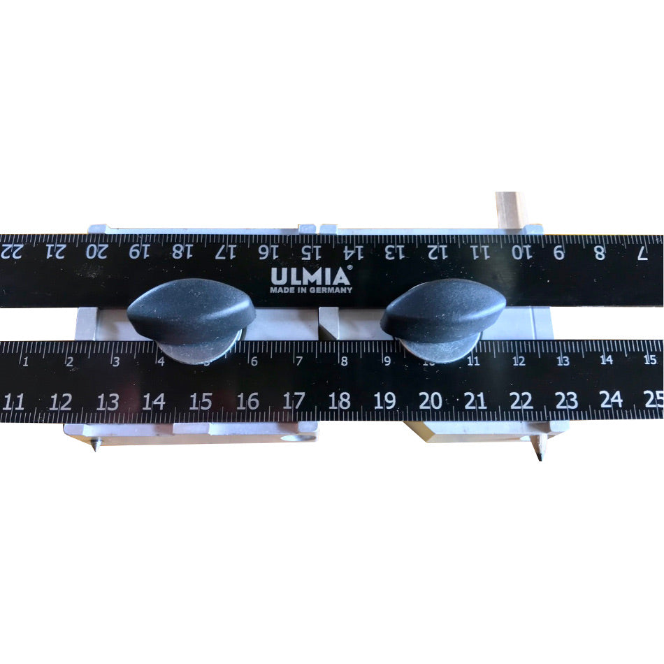 Ulmia Streichmaßzirkel in Draufsicht