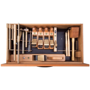 Ulmia Werkzeugsatz 309 für Unterbauschrank in Draufsicht