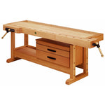 Ulmia Unterbauschrank zu Ulmia Hobelbank in Frontansicht