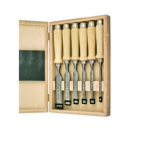 Stechbeitel Ulmia in Holzkassette