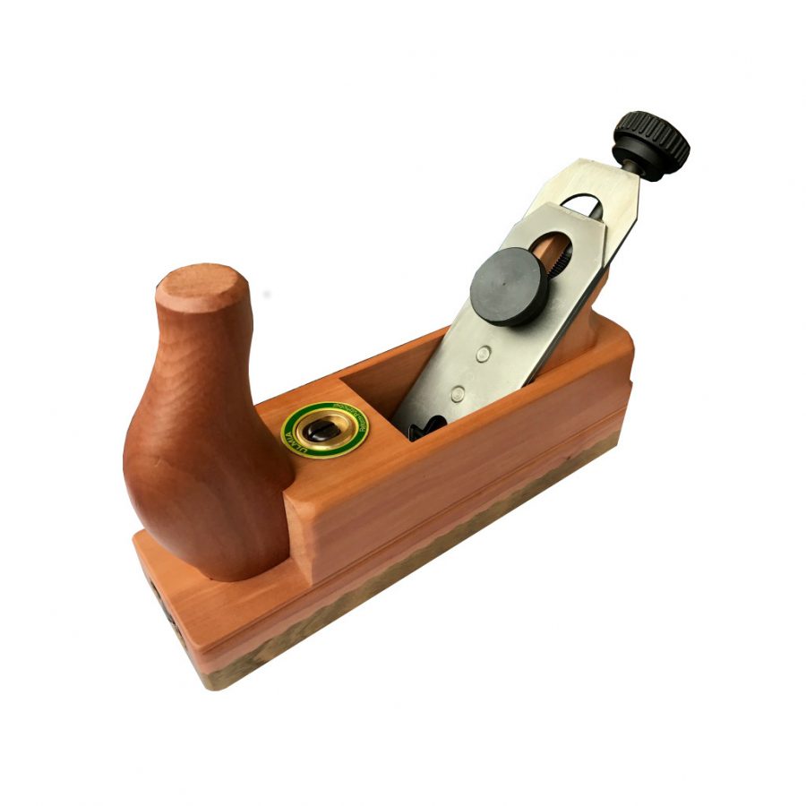 Ulmia Reform-Putzhobel mit Feineinstellung in Seitenansicht