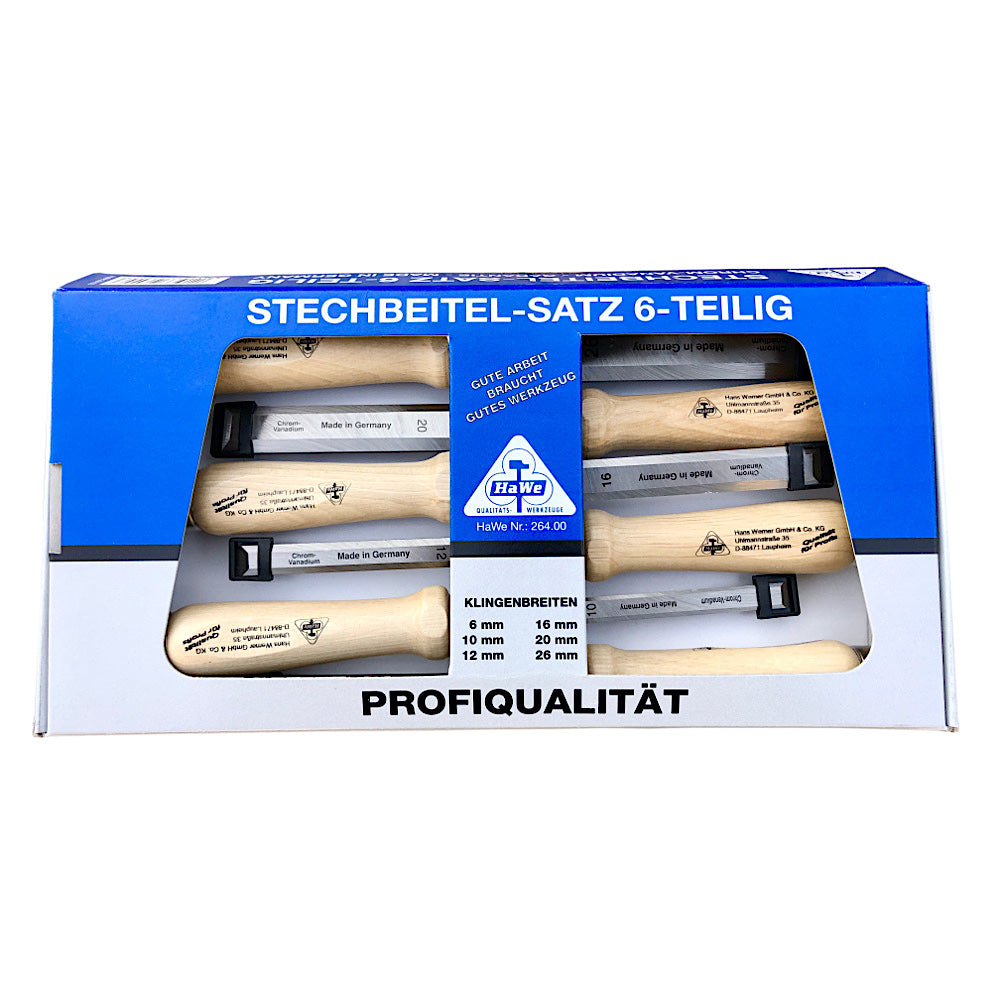 Hawe Stechbeitelsatz 6-teilig