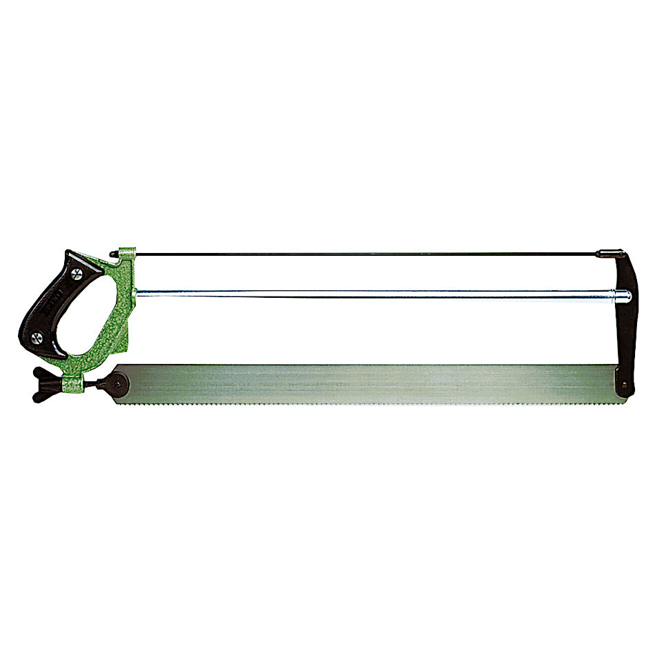 Ulmia Spannsäge mit Holzsägeblatt zu Ulmia Gehrungssäge 348 in Frontansicht