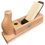 Ulmia Schlichthobel mit Weißbuchensohle Ansicht seitlich