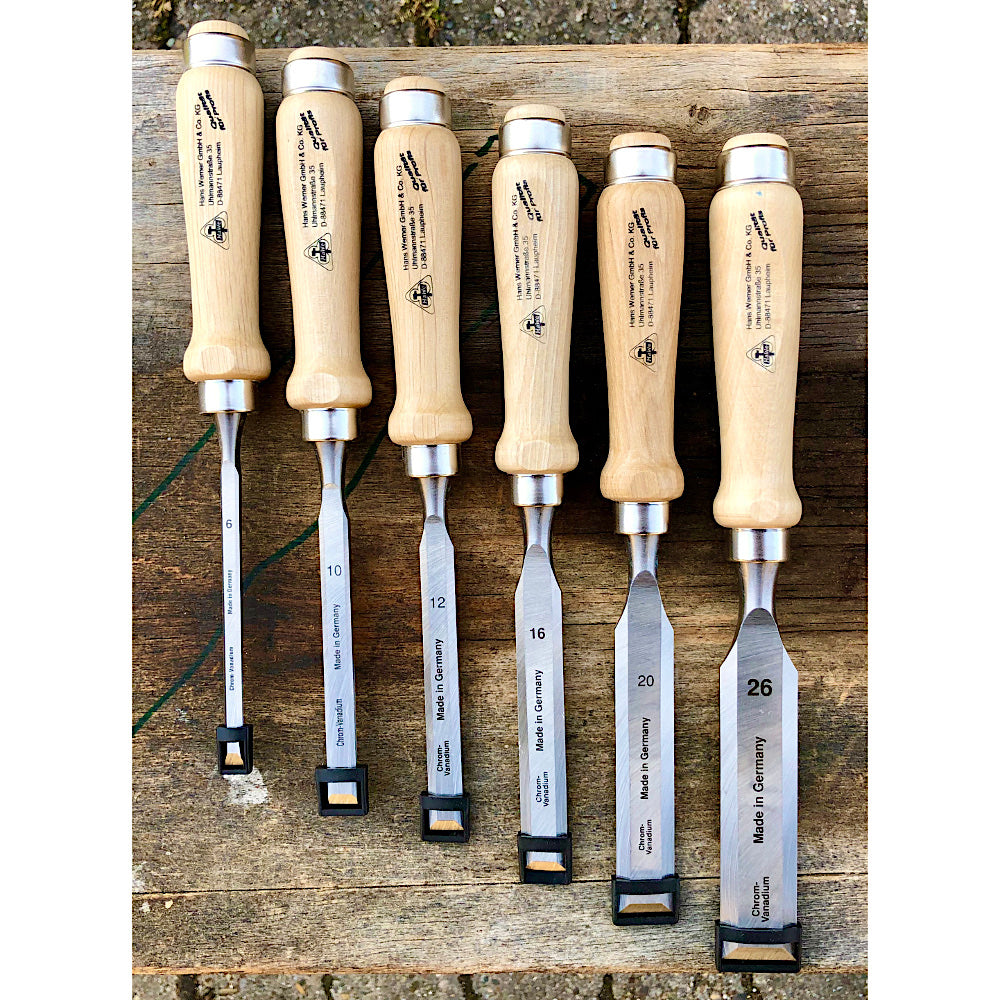 Hawe Stechbeitelsatz 6-teilig