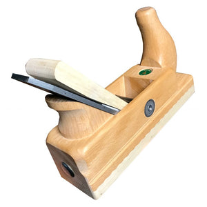 Ulmia Doppelhobel mit Weißbuchensohle in Seitenansicht