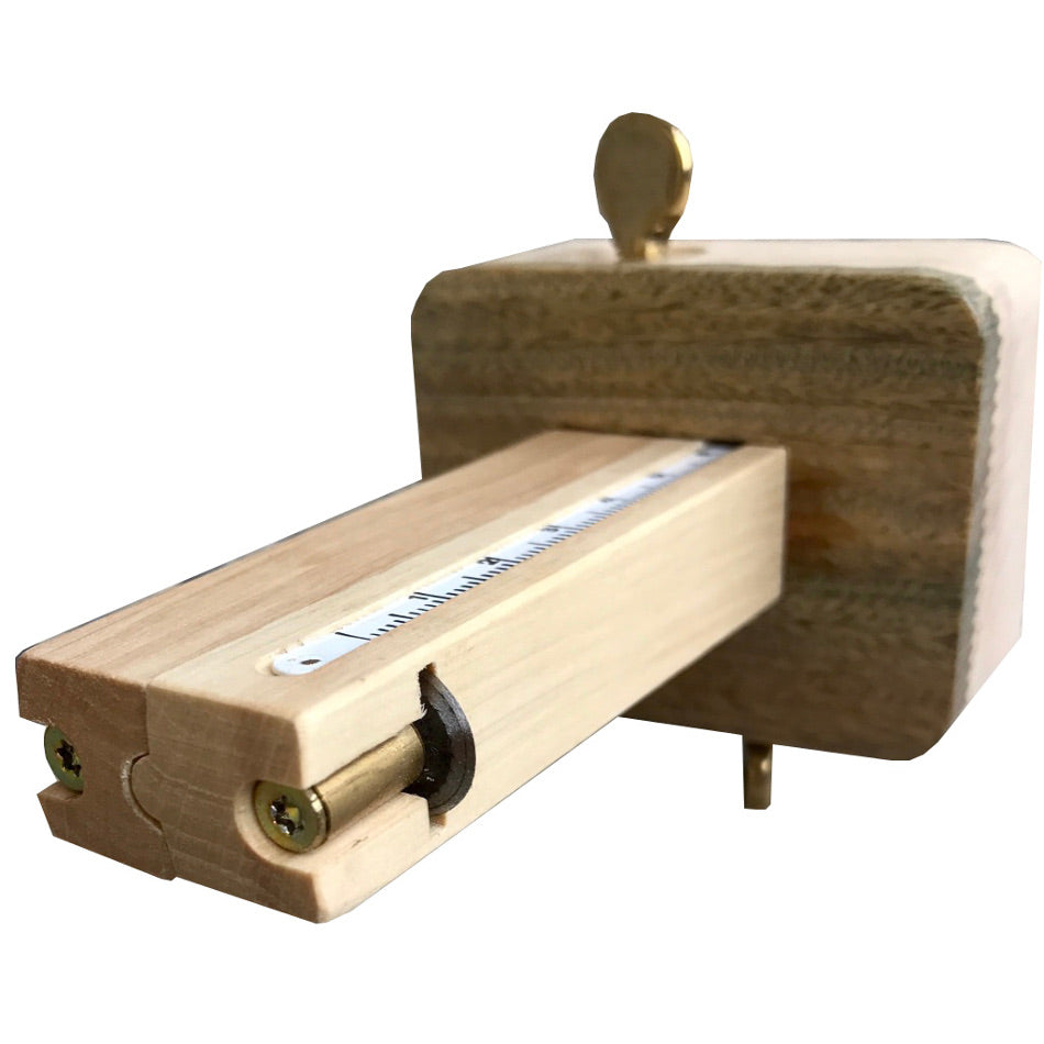 Ulmia Streichmaß mit Schneidrad in Draufsicht