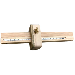 Ulmia Streichmaß mit Schneidrad in Frontansicht
