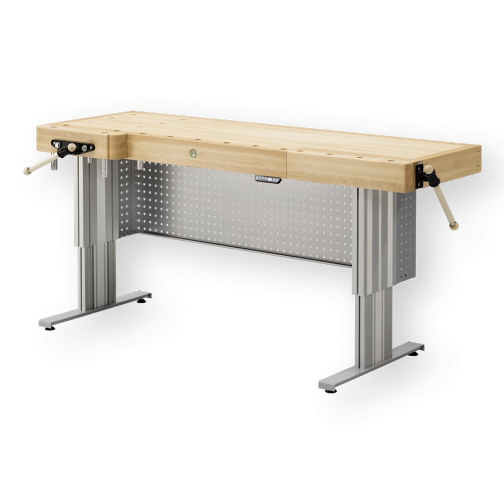 Ulmia Hobelbank Modell 4-200 eHV in Frontansicht