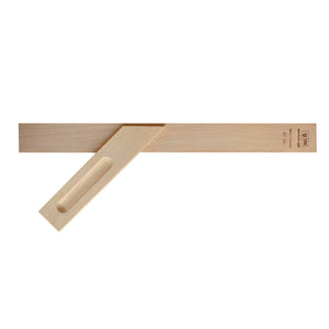 gm Weißbuchengehrmaß 400 mm in Frontansicht