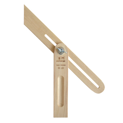 gm Weißbuchenschmiege 330 mm in Frontansicht