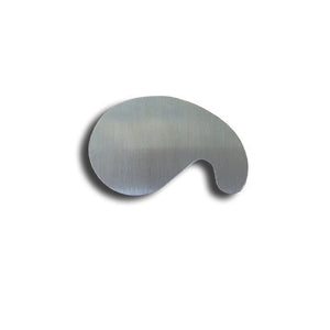 Ziehklinge Schwanenhals in Frontansicht